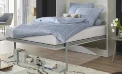 2RaumWunder Schrankbett mit Anbautisch