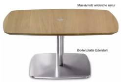 Ronald Schmitt Triplex Couchtisch höhenverstellbar 70x110 cm
