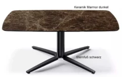 Ronald Schmitt Triplex Couchtisch höhenverstellbar 70x110 cm