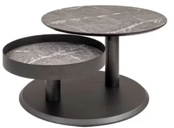 7503 runder Couchtisch mit Stauraum