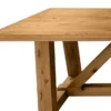 Rustic Max rustikaler Massivholztisch rustic, wildeiche 200x100 / 220x100 cm