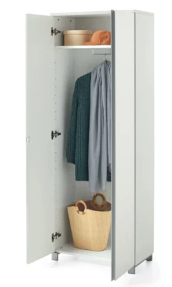 SALEA Garderobenschrank weiß