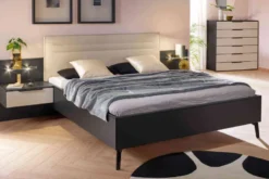 Scale Bett mit Polsterkopfteil