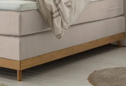 Scandia Boxspringbett Leinen