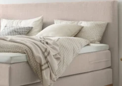 Scandia Boxspringbett Leinen