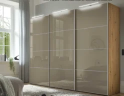 Sinfonie Plus Schwebetürenschrank mit Glastüren