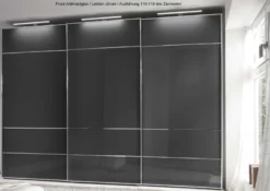 Sinfonie Plus Schwebetürenschrank mit Glastüren