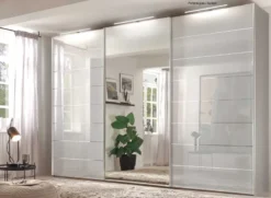 Sonate Como Schwebetürenschrank mit Spiegel B298 cm