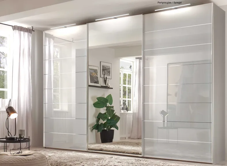 Sonate Como Schwebetürenschrank mit Spiegel B298 cm