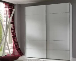 Sonate Lucca Kleiderschrank mit Glastüren B167 cm