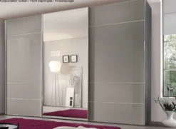Sonate Lucca Schwebetürenschrank mit Spiegel 300 cm