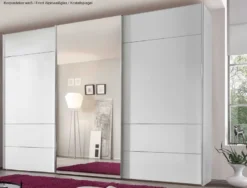 Sonate Lucca Schwebetürenschrank mit Spiegel 300 cm