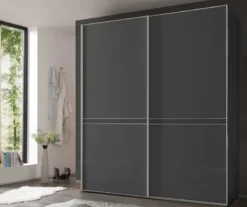Sonate Pesaro Glas Kleiderschrank B225 cm
