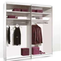 Sonate Pesaro Schrank mit Glastüren B200 cm