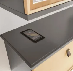 Square Sideboard mit Schreibtisch