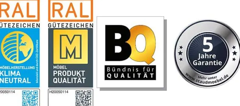 Staud Schwebetürenschrank 2 türig Sonett