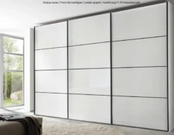 Staud Sinfonie Plus Schwebetürenschrank weiß