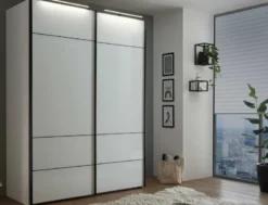Staud Sinfonie Plus weisser Schwebetürenschrank