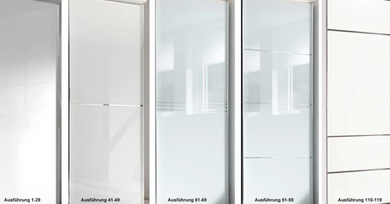 Staud Sinfonie Schwebetürenschrank mit Spiegel