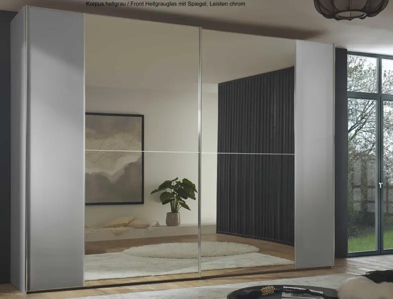 Staud Sonett Schwebetürenschrank mit Spiegel