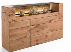 Vara Highboard eiche massiv