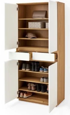 V100 Flurgarderobe mit Sitzbank