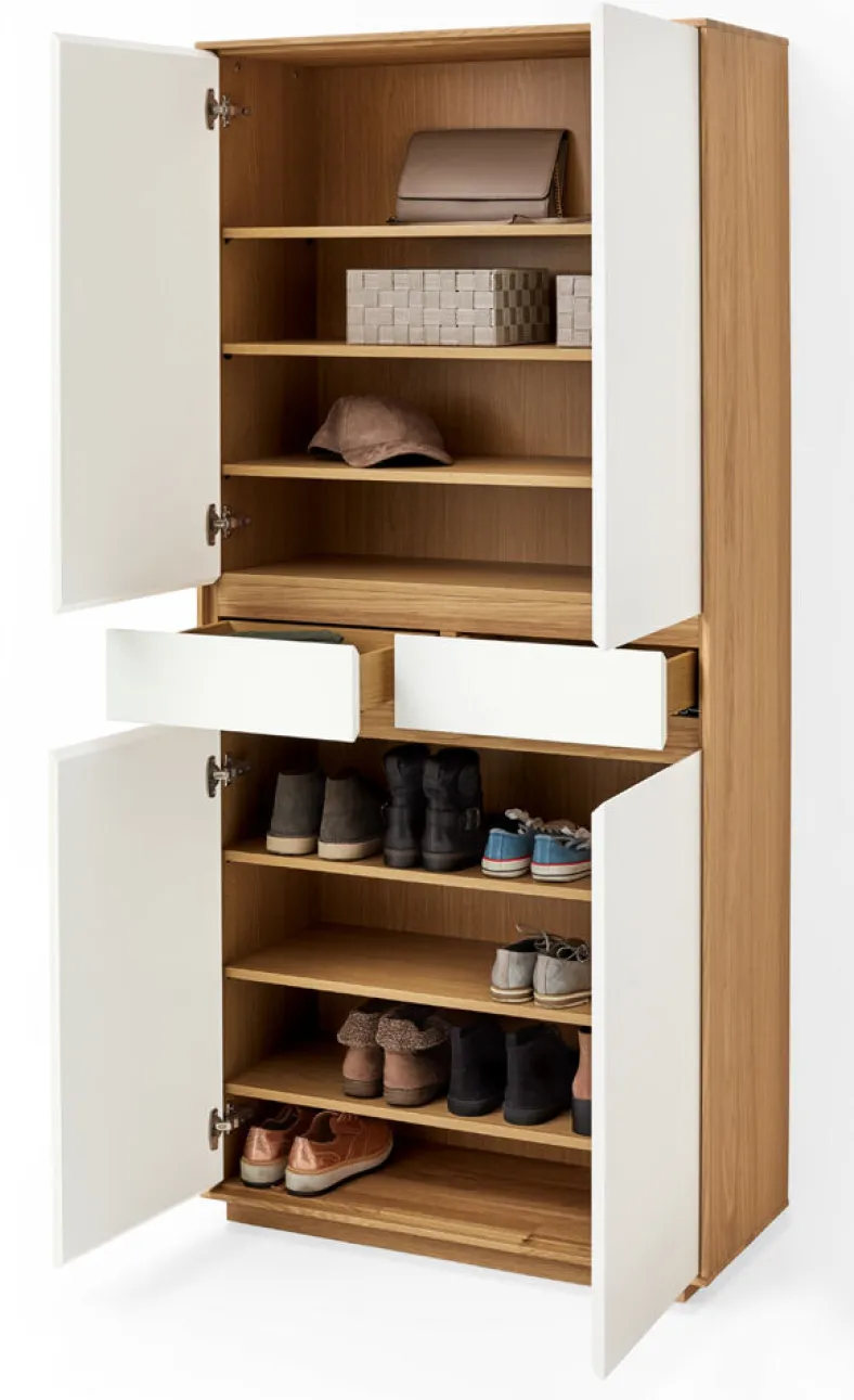 V100 Flurgarderobe mit Sitzbank