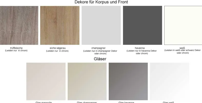 Westside Schwebetürenschrank