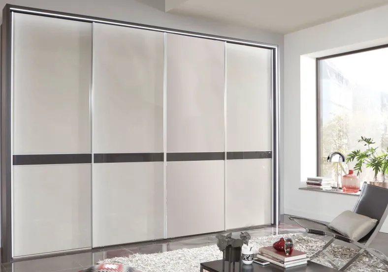 Wiemann Kleiderschrank grau